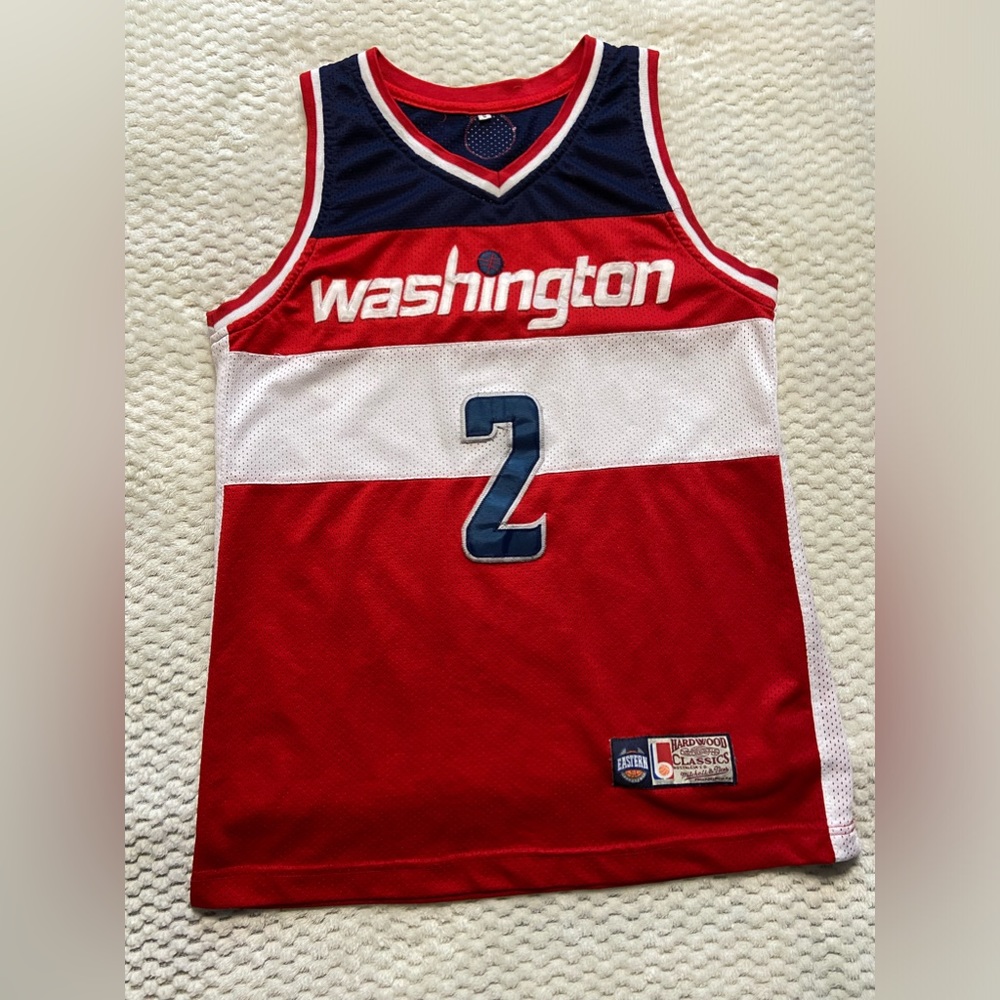 Wizards NBA Hardwood Classics John Wall Jersey